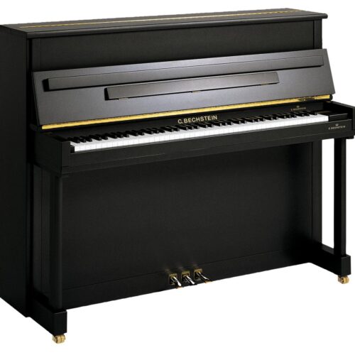 Piano acoustique droit C.BECHSTEIN 118 CLASSIC Noir Brillant
