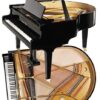 Piano acoustique à queue STEINGRAEBER & SÖHNE A-170 Noir Brillant