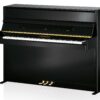 Piano acoustique droit C.BECHSTEIN A114 Noir Brillant