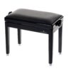 Banquette Bechstein cuir noir