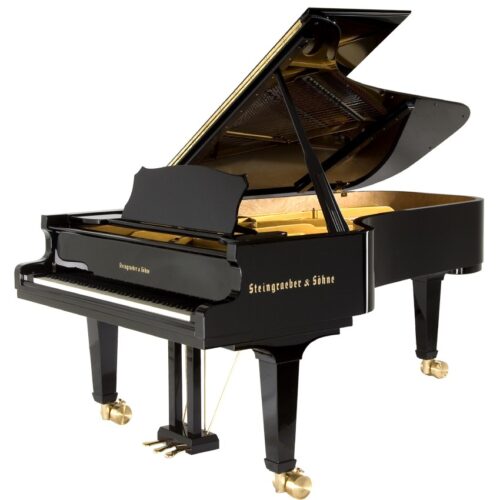 Piano acoustique à queue STEINGRAEBER & SÖHNE D232 S Noir Brillant