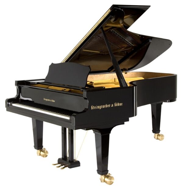 Piano acoustique à queue STEINGRAEBER & SÖHNE D232 S Noir Brillant