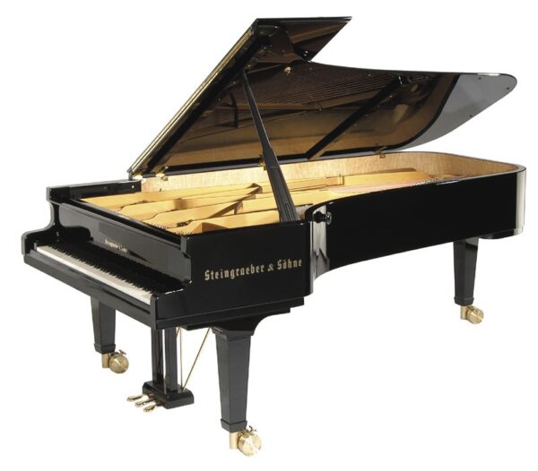 Piano acoustique à queue STEINGRAEBER & SÖHNE E-272 Noir Brillant