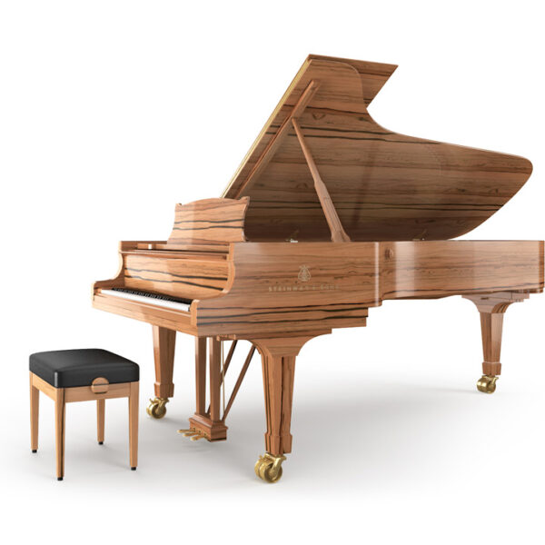 Piano à queue STEINWAY & SONS D-274 Pommier Indien Brillant