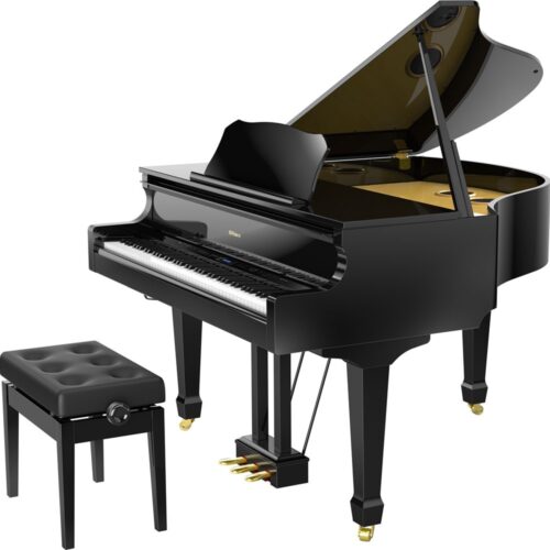 Piano numérique à queue ROLAND GP609 Noir Brillant