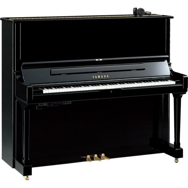 Piano acoustique droit YAMAHA SU7 SILENT Noir Brillant