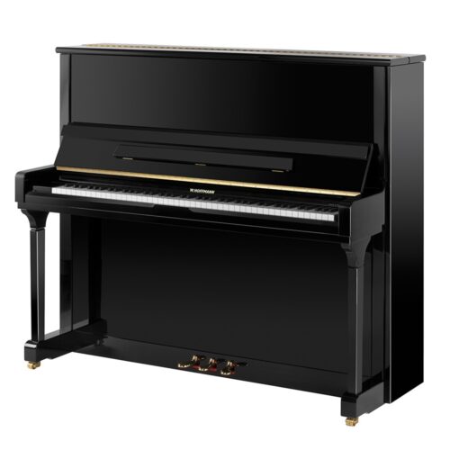 Piano acoustique droit W.HOFFMANN V131 Noir Brillant