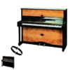 Piano acoustique droit Steingraeber & Söhne 122 T Vernis Twist&change