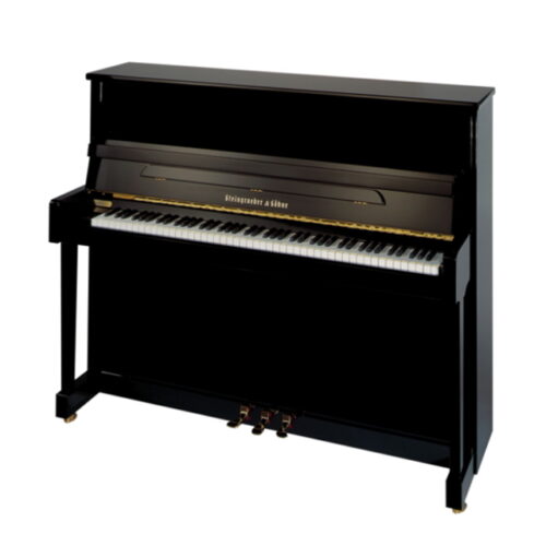 Piano acoustique droit Steingraeber & Söhne 122 T Noir Brillant