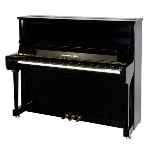 Piano acoustique droit Steingraeber & Söhne 130 T-PS Noir brillant