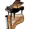 Piano acoustique à queue Steingraeber & Söhne B-192 Noir Brillant