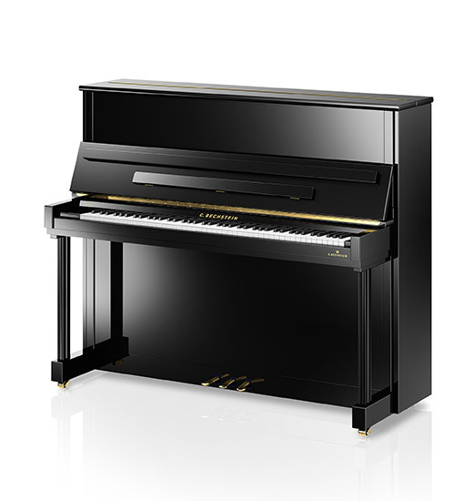 Piano acoustique droit C.BECHSTEIN Classic R6 Noir Brillant