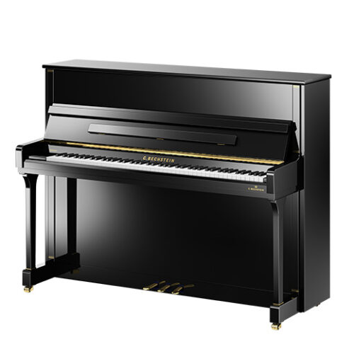 Piano acoustique droit C.BECHSTEIN Contur R4 118 Noir Brillant