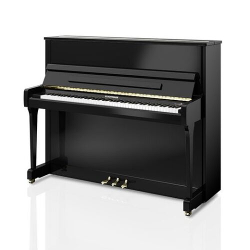 Piano acoustique droit W.HOFFMANN V-120 Noir Brillant