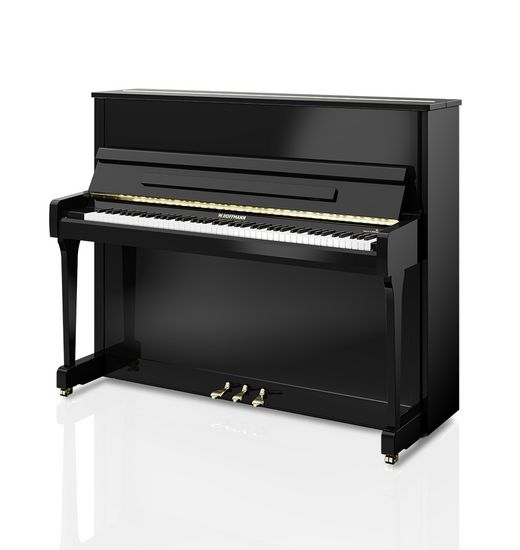 Piano acoustique droit W.HOFFMANN V-120 Noir Brillant