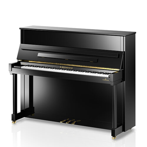 Piano acoustique droit C.BECHSTEIN Classic R4 118 Noir Brillant