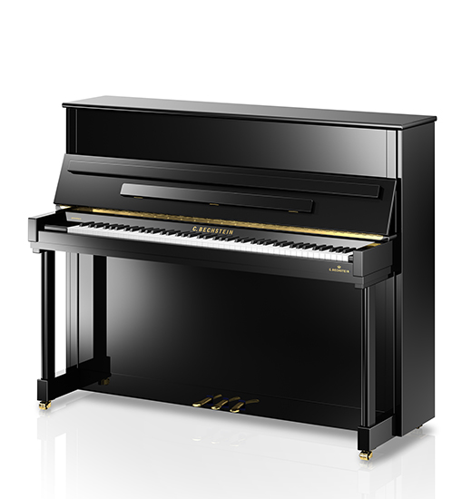 Piano acoustique droit C.BECHSTEIN Classic R4 118 Noir Brillant