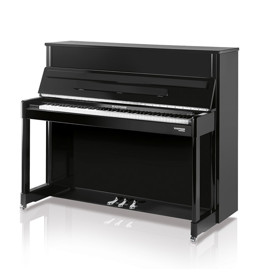 Piano acoustique droit W.HOFFMANN P114 Noir Brillant