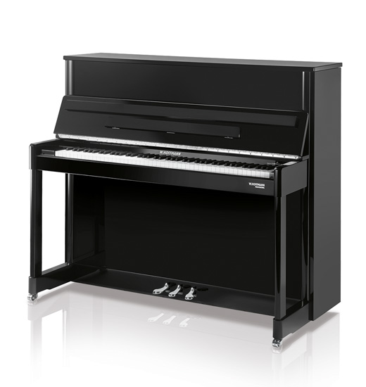 Piano acoustique droit W.HOFFMANN P26 Noir Brillant