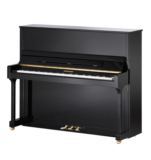 Piano acoustique droit W.HOFFMANN T-128 Noir Brillant