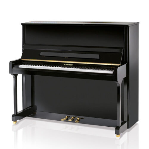 Piano acoustique droit W.HOFFMANN V-126 Noir Brillant